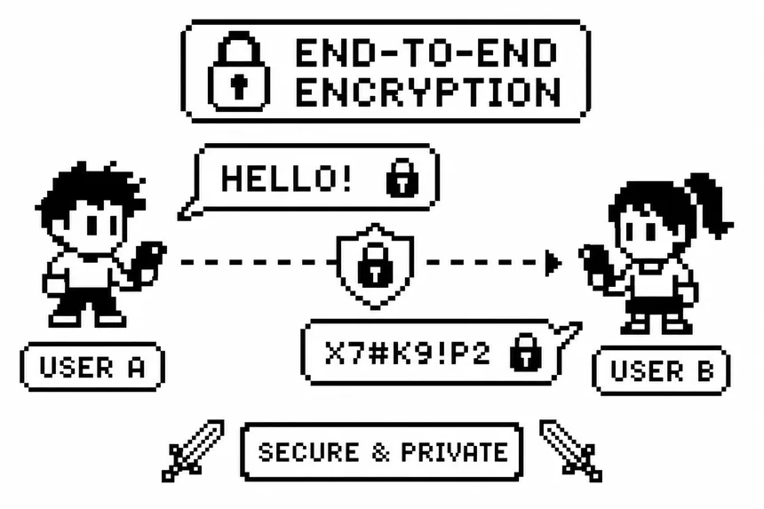Encrypted communications Signal Protocol PGP Matrix darknet security